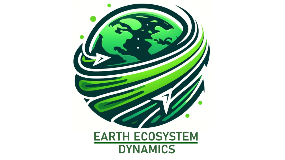 Symbolic illustration of earth ecosystem dynamic group